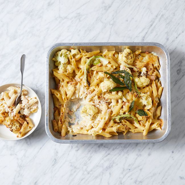 Cauliflower Cheese Pasta Bake