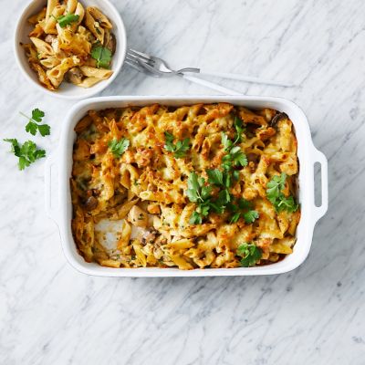 Chicken Stroganoff Bake