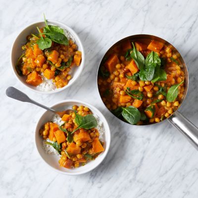 Chickpea & Sweet Potato Curry