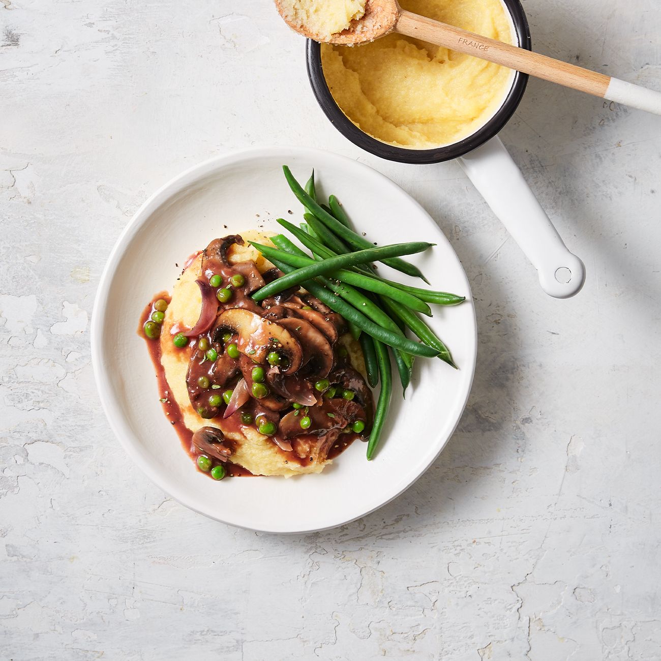 Mushroom Bourguignon