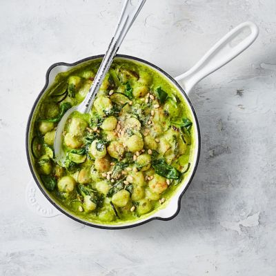 Pesto Gnocchi With Spinach & Parmesan 