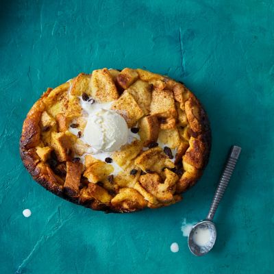 Slow Cooker Rum & Raisin Pudding