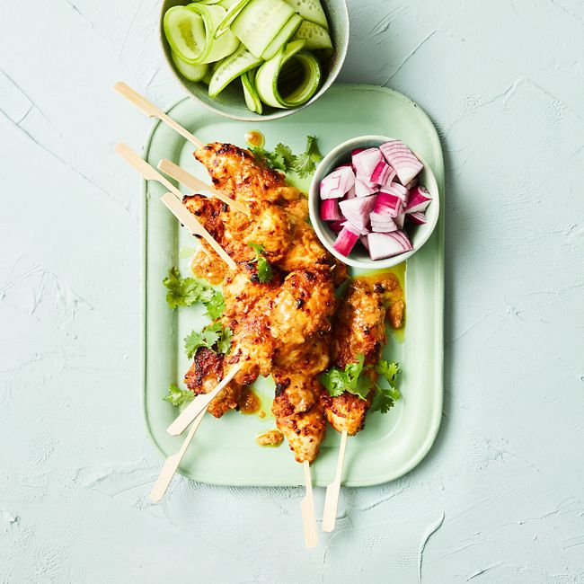 Speedy Satay Chicken
