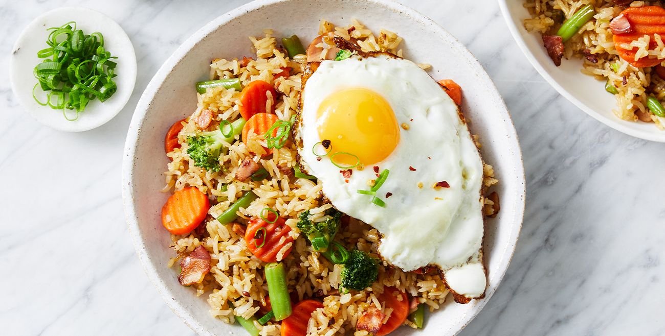 Winter veg fried rice