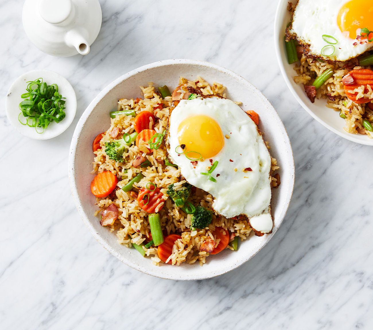 Crispy Bacon And Veg Fried Rice Recipe | Woolworths