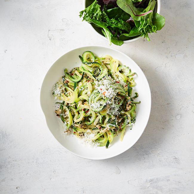 Zucchini Cacio E Pepe
