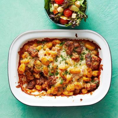 Baked Gnocchi With Beef & Pork Ragu