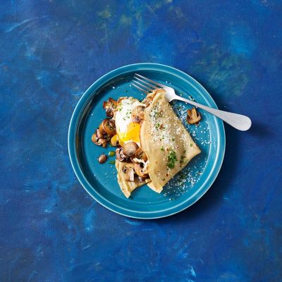 Gluten-Free Buckwheat & Mushroom Brekkie Crepes