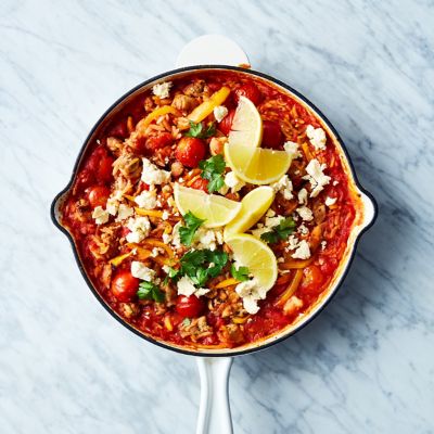 Greek-Style Baked Risoni