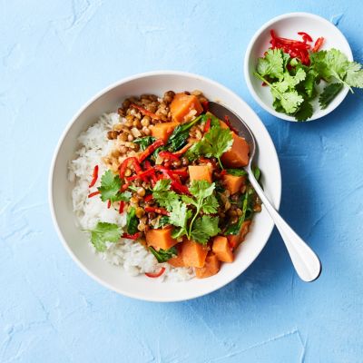 Sweet Potato & Lentil Curry