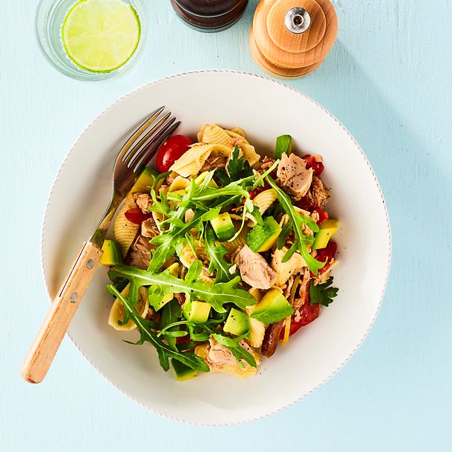 Tuna & Avocado Pasta 
