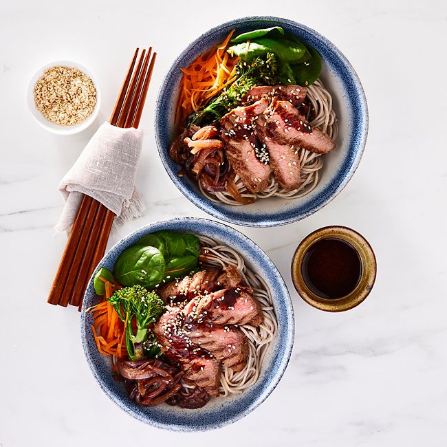 Wasabi Beef & Soba Noodles 