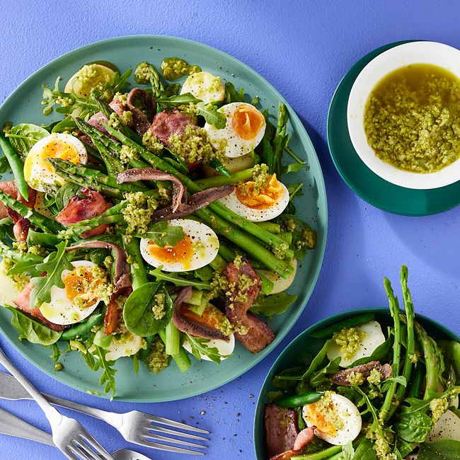 Bean & Asparagus Salad