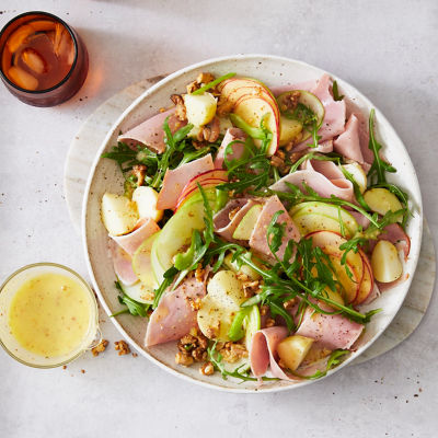 Ham waldorf salad