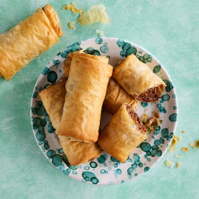Healthier spring rolls