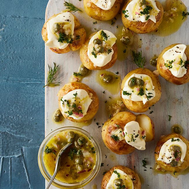 Loaded Sour-Cream Potatoes