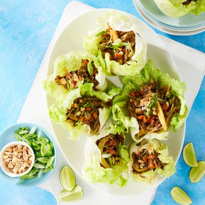 Mushroom san choy bow