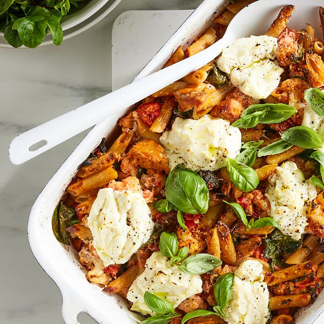 Salmon Pasta Bake