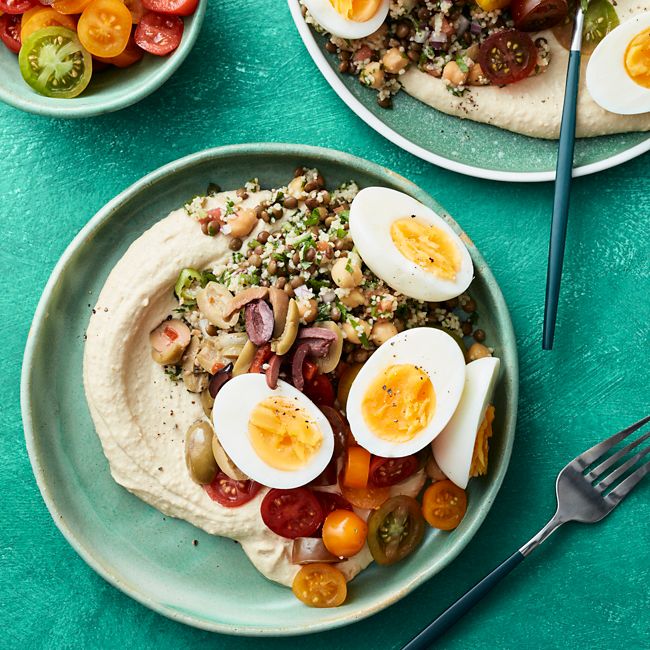 Loaded Hummus Bowl