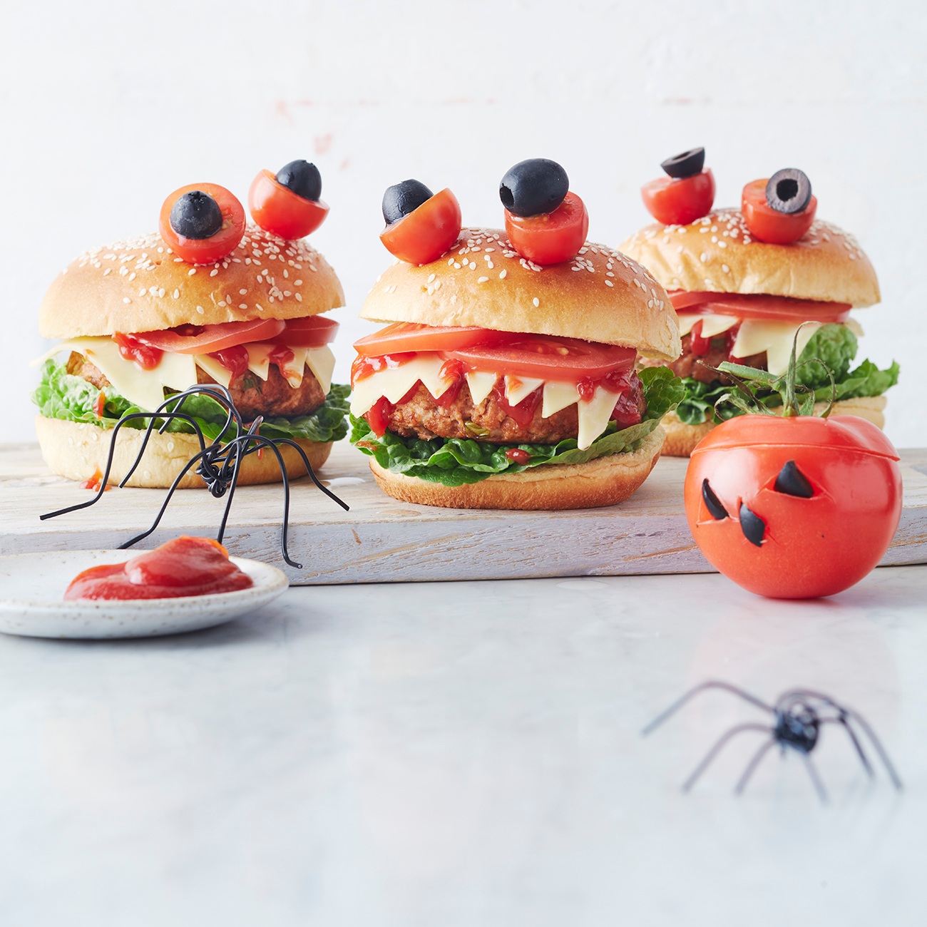 Monster burgers