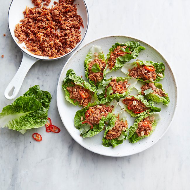 Plant-based San Choy Bow