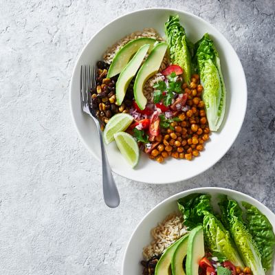 Mexican-style poke bowl