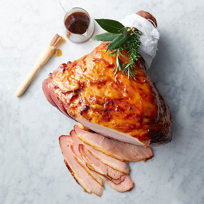 Peach Glazed Ham