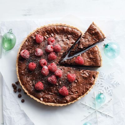Chocolate Fudge Brownie Tart