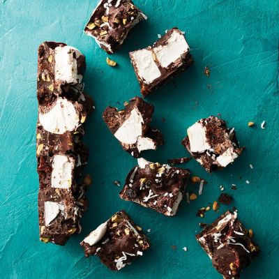 Fruitcake Rocky Road