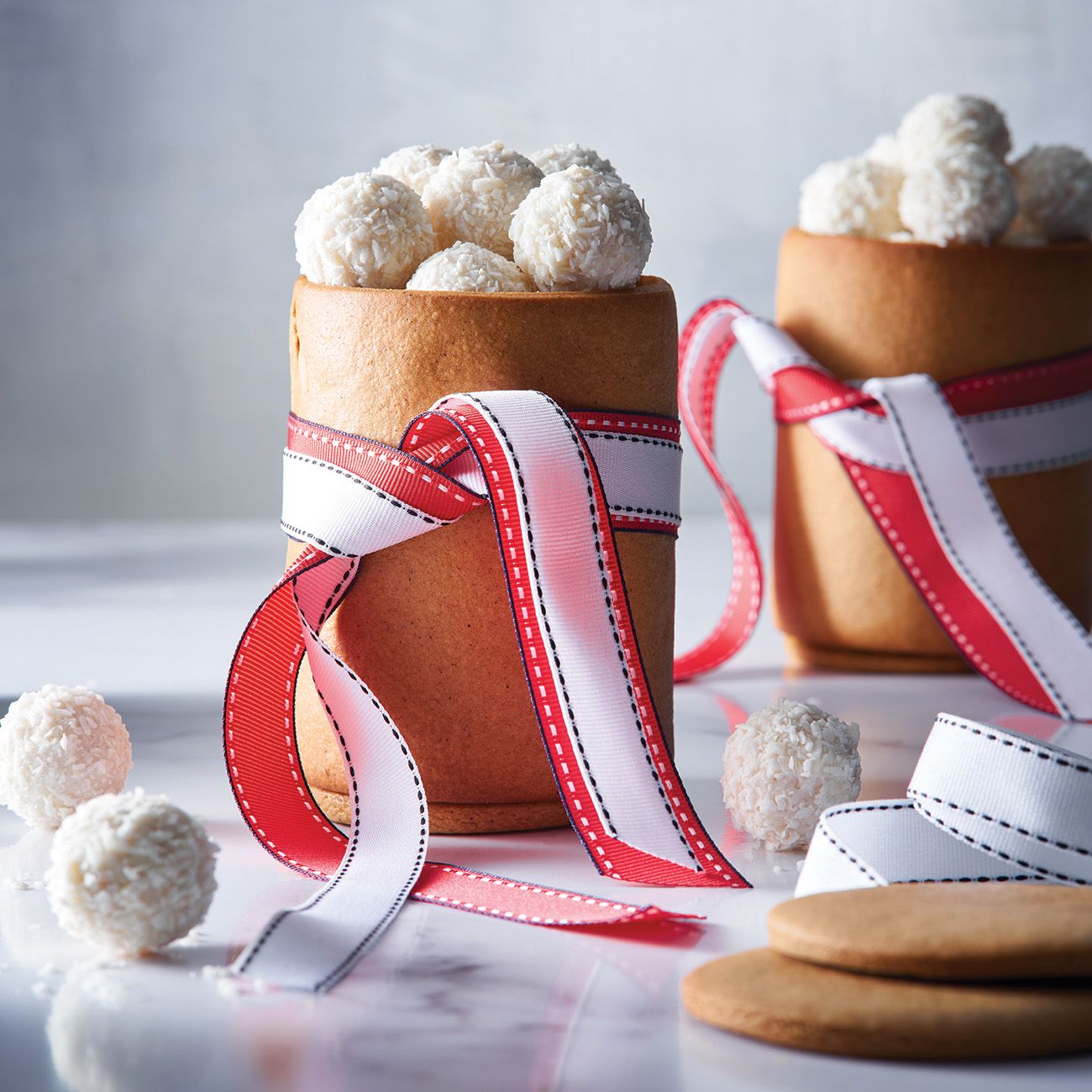 Gingerbread Gift Cans