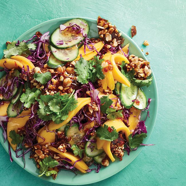 Mango Salad With Peanut Praline