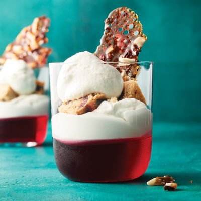 Mixed Berry Martini Trifles