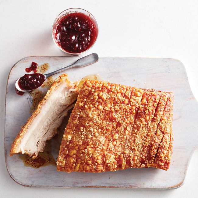 Pork Belly With Crispy Crackling
