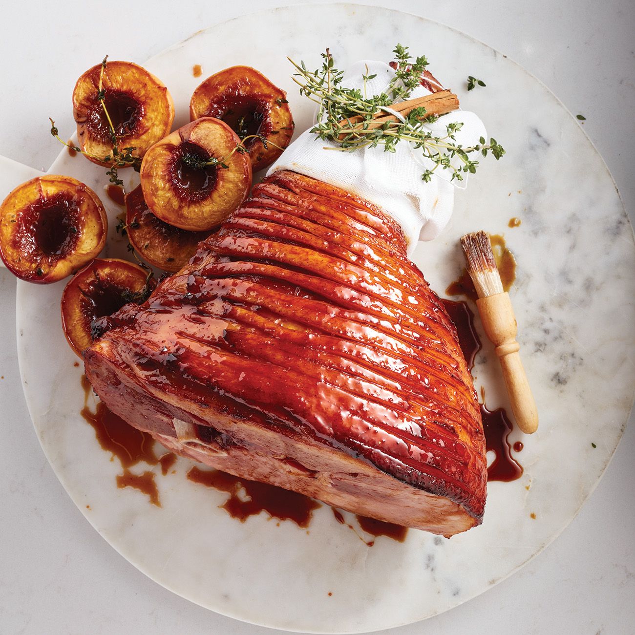 Rum and Cola Glazed Ham