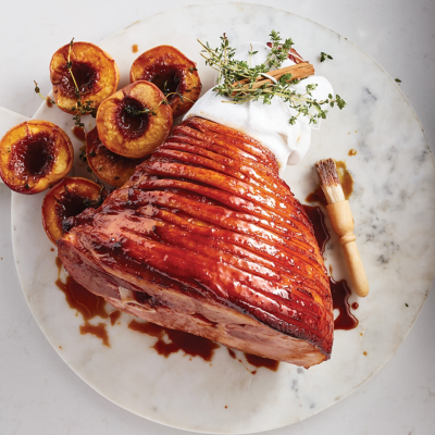 Rum and Cola Glazed Ham