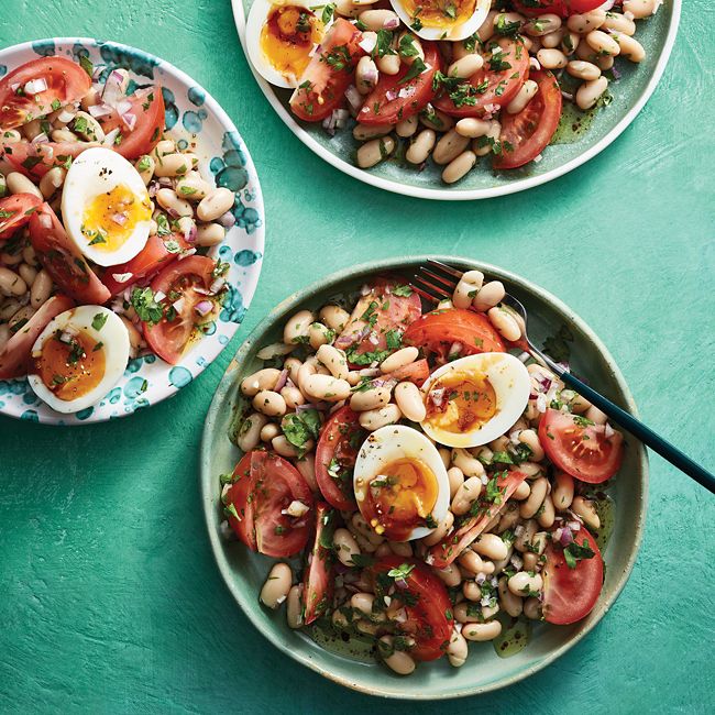 White Bean & Tomato Salad