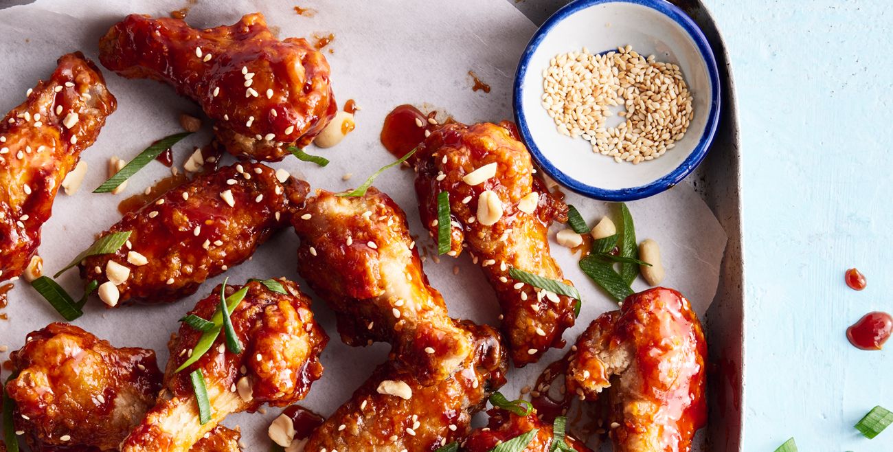 Air-fryer Korean-style Chicken Wings