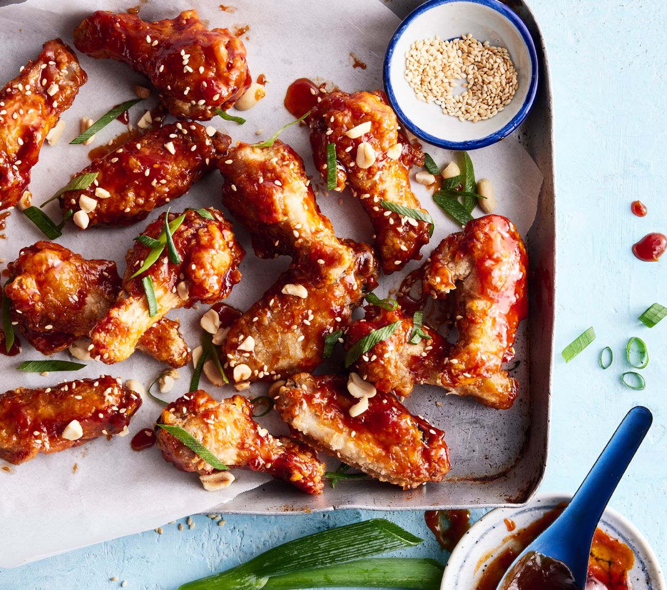 Air Fryer Korean Fried Chicken  Crispy Air Fryer Chicken Wings