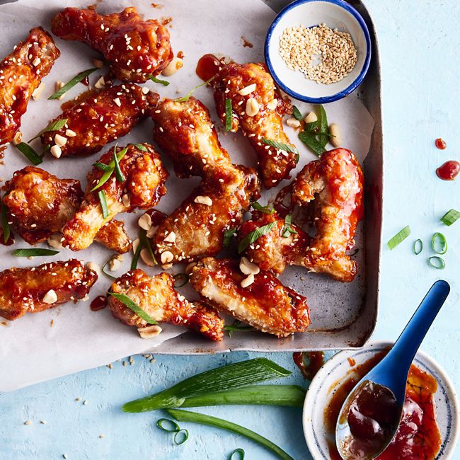Air-fryer Korean-style Chicken Wings