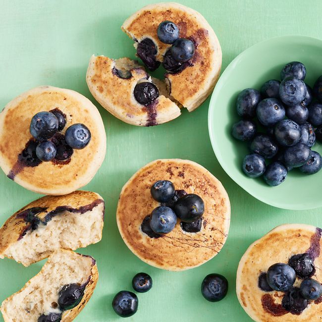 Blueberry Puffins