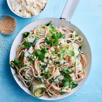 Creamy Tahini Pasta