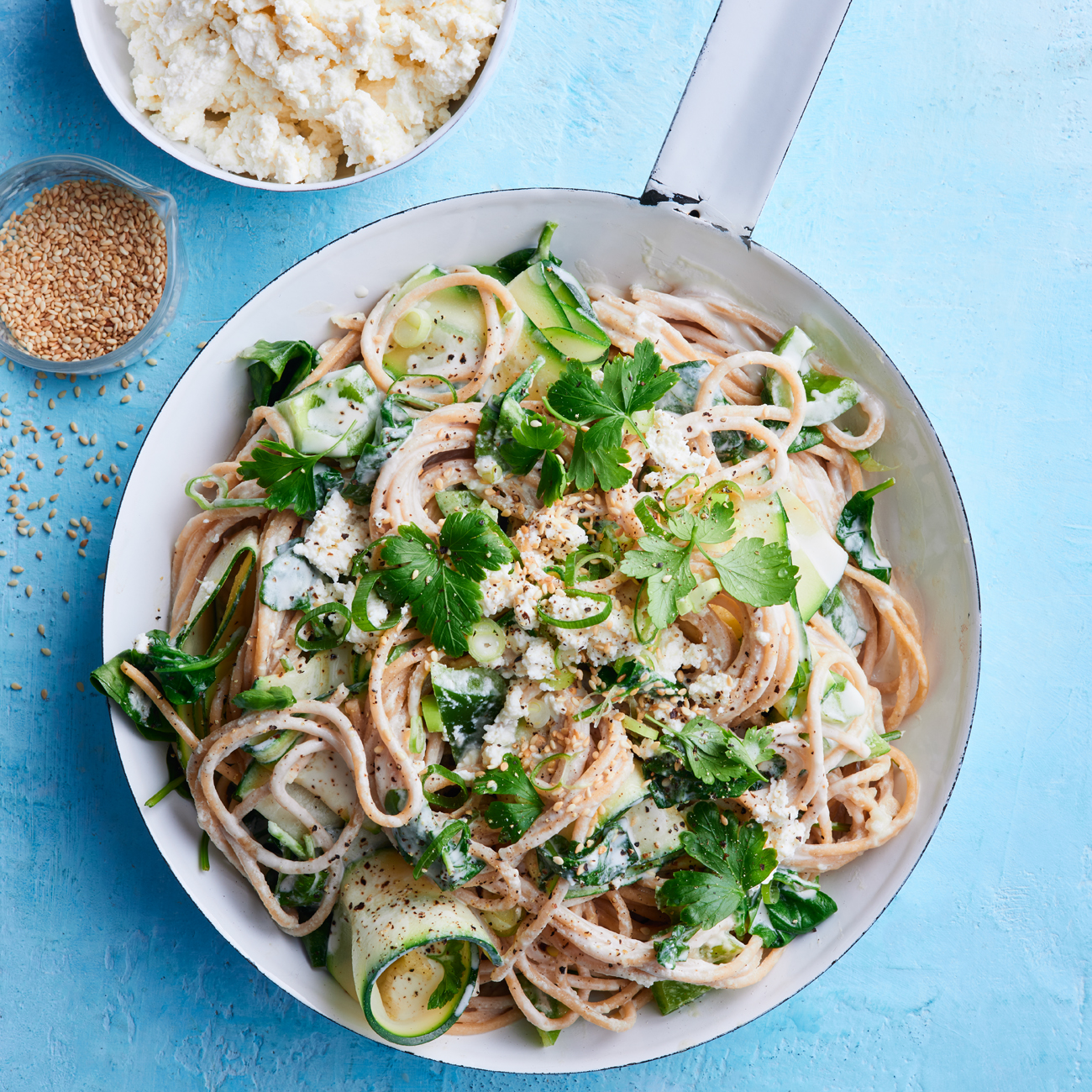 Creamy Tahini Pasta