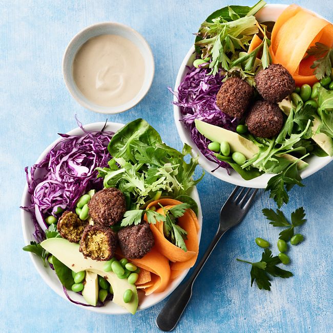 Falafel Poke Bowl