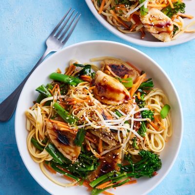 Dumpling & Noodle Stir-fry