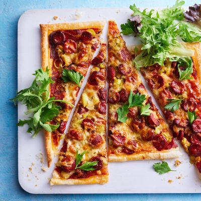 Leek & Chorizo Tart