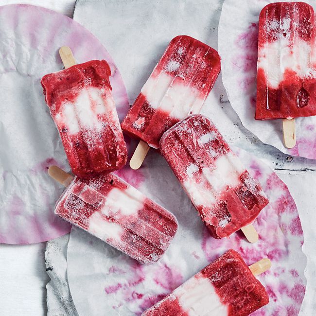Plum & Yoghurt Iceblocks