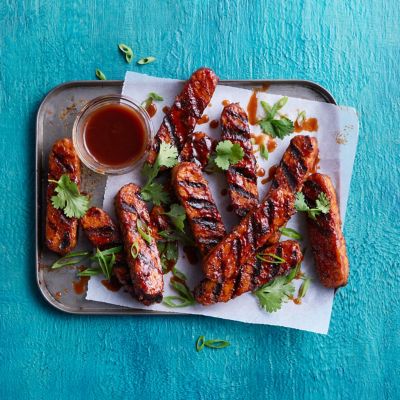 Sticky Tempeh 'Ribs'