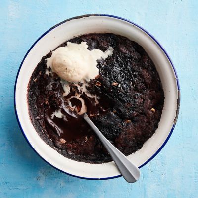 Chocolate Hazelnut Self-saucing Pudding