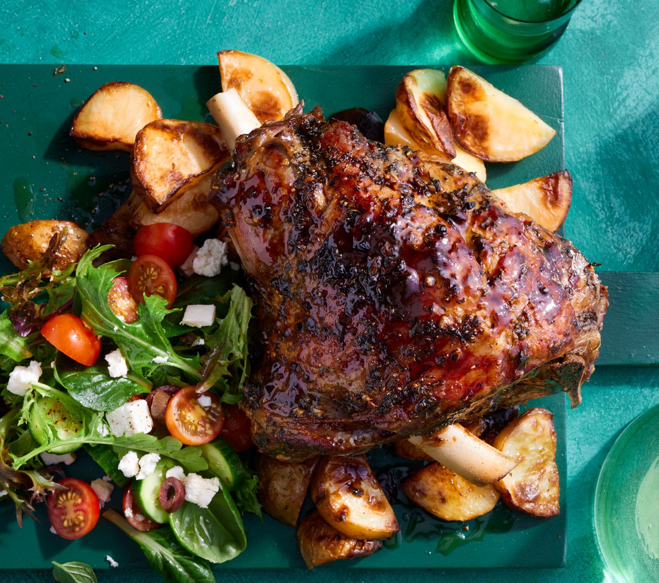 greek roasted lamb