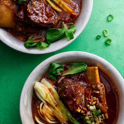 Braised Beef & Noodle Soup